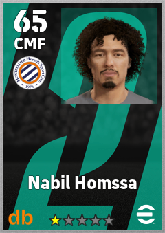 Nabil Homssa — CMF, OVR 65, MAX 65