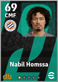 Nabil Homssa — CMF, OVR 69, MAX 69