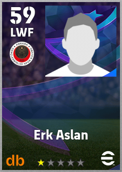 Erk Aslan — LWF, OVR 59, MAX 59