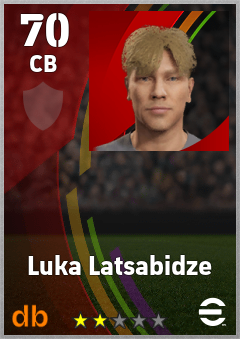 Luka Latsabidze eFootball player card
