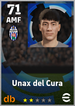 Unax del Cura — AMF, OVR 71, MAX 71