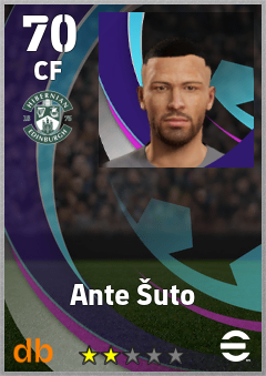 Ante Šuto — CF, OVR 70, MAX 70