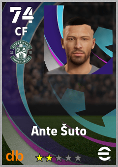 Ante Šuto — CF, OVR 74, MAX 74