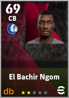 El Bachir Ngom — CB, OVR 69, MAX 69