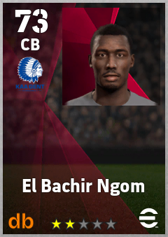 El Bachir Ngom — CB, OVR 73, MAX 73