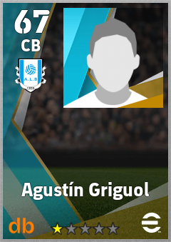 Agustín Griguol — CB, OVR 67, MAX 67