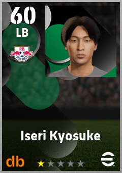 Iseri Kyosuke — LB, OVR 60, MAX 60