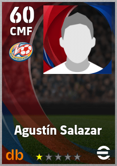 Agustín Salazar — CMF, OVR 60, MAX 60