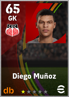 Diego Muñoz eFootball player card