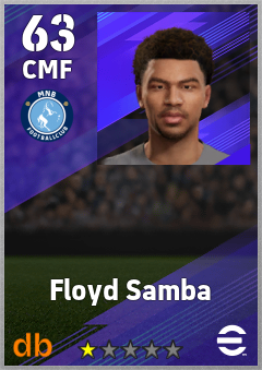 Floyd Samba — CMF, OVR 63, MAX 63