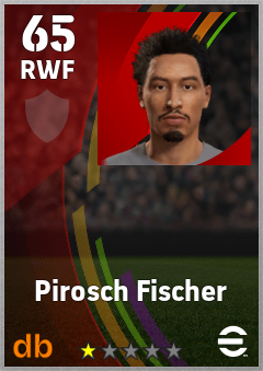 Pirosch Fischer eFootball player card