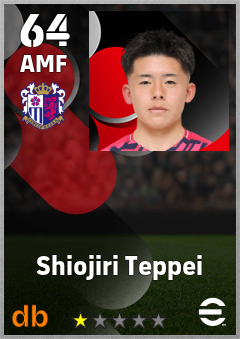 Shiojiri Teppei eFootball player card