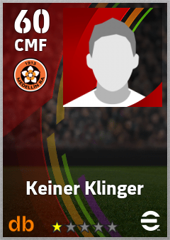 Keiner Klinger — CMF, OVR 60, MAX 60