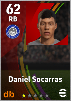 Daniel Socarras eFootball player card