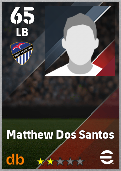 Matthew Dos Santos — LB, OVR 65, MAX 65