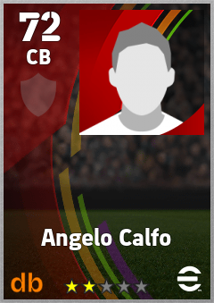 Angelo Calfo eFootball player card