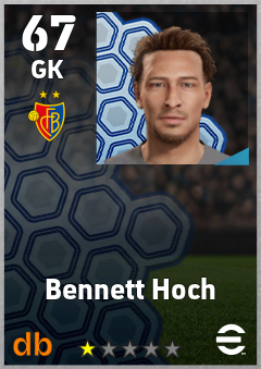 Bennett Hoch — GK, OVR 67, MAX 67