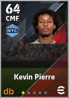 Kevin Pierre — CMF, OVR 64, MAX 64