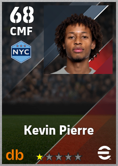 Kevin Pierre — CMF, OVR 68, MAX 68