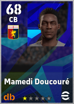 Mamedi Doucouré — CB, OVR 68, MAX 68