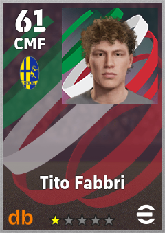 Tito Fabbri — CMF, OVR 61, MAX 61