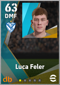 Luca Feler — DMF, OVR 63, MAX 63
