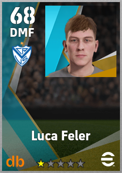 Luca Feler — DMF, OVR 68, MAX 68