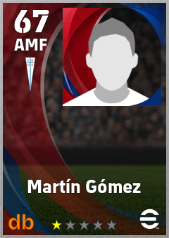 Martín Gómez — AMF, OVR 67, MAX 67