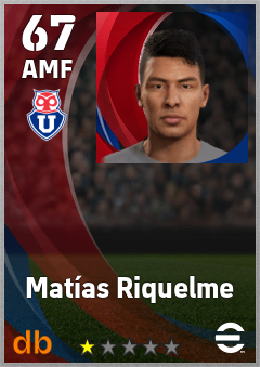 Matías Riquelme — AMF, OVR 67, MAX 67