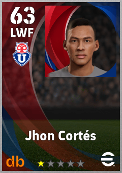 Jhon Cortés eFootball player card