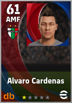 Alvaro Cardenas — AMF, OVR 61, MAX 61