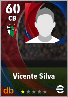 Vicente Silva — CB, OVR 60, MAX 60
