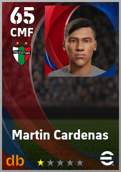 Martin Cardenas eFootball player card