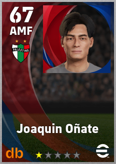 Joaquin Oñate eFootball player card