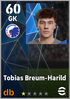 Tobias Breum-Harild — GK, OVR 60, MAX 60