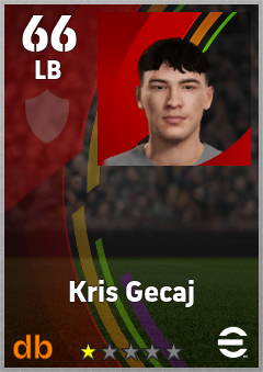 Kris Gecaj eFootball player card