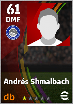 Andrés Shmalbach eFootball player card