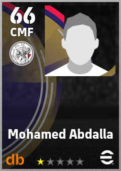 Mohamed Abdalla — CMF, OVR 66, MAX 66