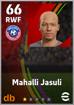 Mahalli Jasuli — RWF, OVR 66, MAX 66