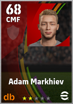 Adam Markhiev eFootball player card