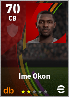 Ime Okon — CB, OVR 70, MAX 70