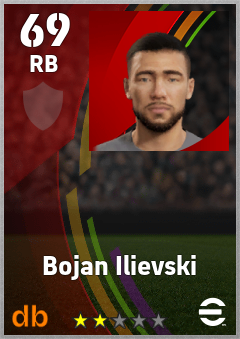 Bojan Ilievski eFootball player card