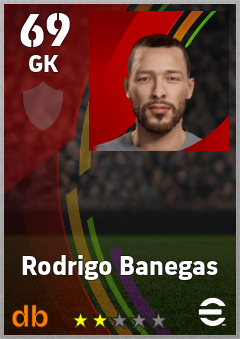 Rodrigo Banegas — GK, OVR 69, MAX 69