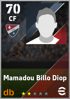 Mamadou Billo Diop eFootball player card