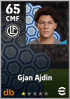 Gjan Ajdin — CMF, OVR 65, MAX 65