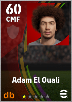 Adam El Ouali eFootball player card