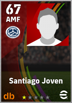 Santiago Joven — AMF, OVR 67, MAX 67