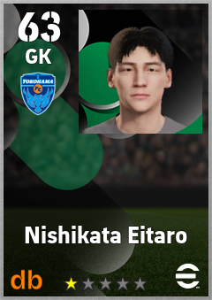 Nishikata Eitaro — GK, OVR 63, MAX 63