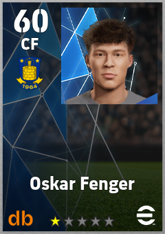 Oskar Fenger — CF, OVR 60, MAX 60