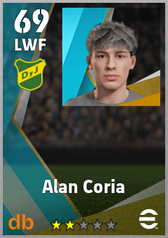 Alan Coria — LWF, OVR 69, MAX 69